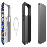 For iPhone 15 Pro Tough Case Compatible with MagSafe, Blue Frog | iCoverLover Australia