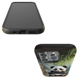 For iPhone 15 Pro Tough Case Compatible with MagSafe, Happy Panda | iCoverLover Australia