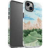 For iPhone 14 Plus Case Tough Protective Cover, Mountainous Nature | iCoverLover Australia