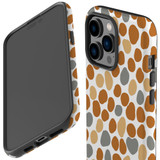 For iPhone 14 Pro Max Case Tough Protective Cover, Abstract Spots | iCoverLover Australia