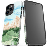 For iPhone 14 Pro Max Case Tough Protective Cover, Mountainous Nature | iCoverLover Australia