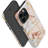 For iPhone 14 Pro Case Tough Protective Cover, Marble Pattern | iCoverLover Australia