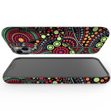 For iPhone 14 Plus Case Tough Protective Cover, Dotted Abstract Painting | iCoverLover Australia