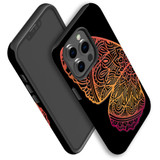 For iPhone 13 Pro Max Case Tough Protective Cover Rose Gold Wing | iCoverLover Australia