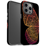 For iPhone 13 Pro Max Case Tough Protective Cover Rose Gold Wing | iCoverLover Australia