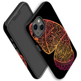 For iPhone 13 Case Tough Protective Cover Rose Gold Wing | iCoverLover Australia