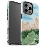 For iPhone 13 Pro Max Case Tough Protective Cover Mountainous Nature | iCoverLover Australia
