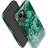 For iPhone 14 Plus Case Tough Protective Cover, Green Nature | iCoverLover Australia