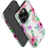 For iPhone 14 Pro Max Case Tough Protective Cover, Floral Garden | iCoverLover Australia