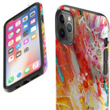 For iPhone 11 Pro Max Case Tough Protective Cover Flowing Colors | iCoverLover Australia