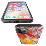 For iPhone 11 Pro Max Case Tough Protective Cover Flowing Colors | iCoverLover Australia