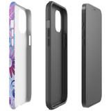 For iPhone 12 Pro Max Case Tough Protective Cover Flower Swirls | iCoverLover Australia