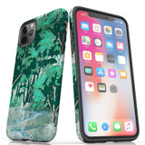 For iPhone 11 Pro Max Case Tough Protective Cover Green Nature | iCoverLover Australia