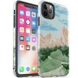 For iPhone 11 Pro Max Case Tough Protective Cover Mountainous Nature | iCoverLover Australia