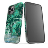 For iPhone 12 Pro Max Case Tough Protective Cover Green Nature | iCoverLover Australia