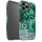 For iPhone 12 Pro Max Case Tough Protective Cover Green Nature | iCoverLover Australia