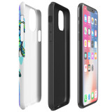 For iPhone 11 Pro Max Case Tough Protective Cover Swimming Turtles | iCoverLover Australia