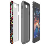 For iPhone SE 5G (2022)/SE (2020)/8/7 Case Tough Cover Dotted Abstract Painting | iCoverLover Australia