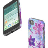 For iPhone SE 5G (2022)/SE (2020)/8/7 Case Tough Protective Cover Flower Swirls | iCoverLover Australia