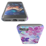 For iPhone SE 5G (2022)/SE (2020)/8/7 Case Tough Protective Cover Flower Swirls | iCoverLover Australia