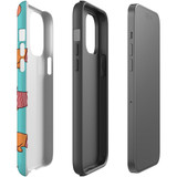 For iPhone 14 Pro Case Tough Protective Cover, Dachshund Dogs Cute | iCoverLover Australia