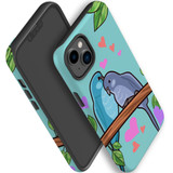For iPhone 14 Case Tough Protective Cover, Birds In Love | iCoverLover Australia
