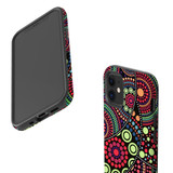 For iPhone 12 Mini Case Tough Protective Cover Dotted Abstract Painting | iCoverLover Australia