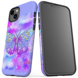For iPhone 14 Plus Case Tough Protective Cover, Enchanted Butterfly | iCoverLover Australia