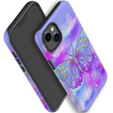For iPhone 14 Plus Case Tough Protective Cover, Enchanted Butterfly | iCoverLover Australia