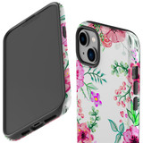 For iPhone 14 Plus Case Tough Protective Cover, Floral Garden | iCoverLover Australia