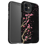 For iPhone 12 Mini Case Tough Protective Cover Plum Blossoming | iCoverLover Australia