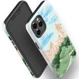 For iPhone 12 Pro Max Case Tough Protective Cover Mountainous Nature | iCoverLover Australia