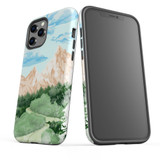 For iPhone 12 & 12 Pro Case Tough Protective Cover Mountainous Nature | iCoverLover Australia