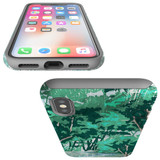 For iPhone XS & X Case Tough Protective Cover Green Nature | iCoverLover Australia