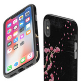 For iPhone XS & X Case Tough Protective Cover Plum Blossoming | iCoverLover Australia