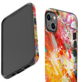 For iPhone 13 Case Tough Protective Cover Flowing Colors | iCoverLover Australia