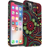 For iPhone 11 Pro Case Tough Protective Cover Dotted Abstract Painting | iCoverLover Australia