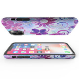 For iPhone 11 Pro Case Tough Protective Cover Flower Swirls | iCoverLover Australia