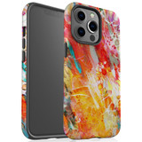 For iPhone 13 Pro Max Case Tough Protective Cover Flowing Colors | iCoverLover Australia