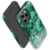For iPhone 13 Pro Max Case Tough Protective Cover Green Nature | iCoverLover Australia