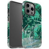 For iPhone 13 Pro Max Case Tough Protective Cover Green Nature | iCoverLover Australia
