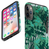For iPhone 11 Pro Case Tough Protective Cover Green Nature | iCoverLover Australia