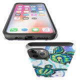 For iPhone 11 Pro Case Tough Protective Cover Swimming Turtles | iCoverLover Australia