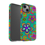 For iPhone 13 Case, Protective Back Cover, Retro Floral Design | iCoverLover Australia