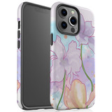 For iPhone 13 Pro Max Case, Protective Back Cover, Watercolour Floral | iCoverLover Australia
