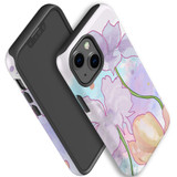 For iPhone 13 mini Case, Protective Back Cover, Watercolour Floral | iCoverLover Australia