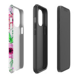 For iPhone 13 Pro Max Case, Protective Back Cover, Floral Garden | iCoverLover Australia