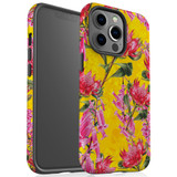 For iPhone 13 Pro Case, Protective Back Cover, Flower Pattern | iCoverLover Australia