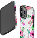 For iPhone 13 Pro Case, Protective Back Cover, Floral Garden | iCoverLover Australia