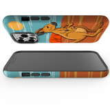 For iPhone 13 Pro Max Case, Protective Back Cover, Kangaroo Illustration | iCoverLover Australia